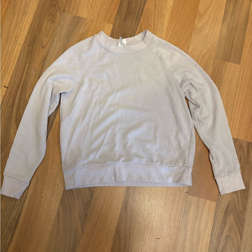 Divided Lavender Crew Neck Sweater
